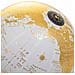 Mappamondo In Plastica Con Base In Legno Marrone D15x20h - Foto miniatura 6