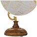 Mappamondo In Plastica Con Base In Legno Marrone D15x20h - Foto miniatura 7