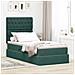 Letto con contenitore e materasso Verde Scuro 100 x 200 cm - Foto miniatura 2