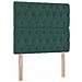 Letto con contenitore e materasso Verde Scuro 100 x 200 cm - Foto miniatura 9