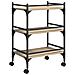 Carrello da Cucina Rovere Sonoma 50 x 35 x 75,5 cm - Foto miniatura 8