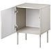 Comodino 2 pezzi ISLA 44,5x40x59 cashmere opaco - Foto miniatura 2