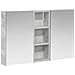 Set di Armadi da Bagno con lo scaffale 3 pcs 80 x 10,5 x 50 cm - Foto miniatura 1