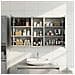 Set di Armadi da Bagno con lo scaffale 3 pcs 80 x 10,5 x 50 cm - Foto miniatura 4