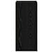 Credenza Rovere Nero 30 x 41 x 93 cm Legno ingegnerizzato - Foto miniatura 3