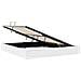 Letto con Contenitore Bianco Puro 183 x 213 cm Similpelle - Foto miniatura 6
