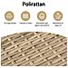 Set da Pranzo da Giardino 7 pz con Cuscini Beige in Polyrattan - Foto miniatura 7