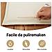 Set da Pranzo da Giardino 7 pz con Cuscini Beige in Polyrattan - Foto miniatura 9