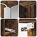 Set di mobili per il bagno 4 pcs Rovere Fumo - Foto miniatura 4