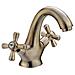 Miscelatore rubinetto lavabo in ottone bronzato bagno - Foto miniatura 3