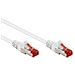 ICOC CCA6F-005-WH - Cavo di rete Patch in CCA Schermato Cat. 6 Bianco F / UTP 0,5 m Bulk - Foto miniatura 2