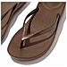 Women Iqushion Ergonomic Flip-flops E54-012, Donne, Marrone, 38 - Foto miniatura 6