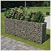 Gabbione Fioriera In Acciaio Zincato 270x50x100 Cm - Foto miniatura 1