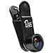Obiettivo Fisheye Angolo Di 180° Smartphone / Tablet Con Clip Pixter - Foto miniatura 4