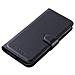 Custodia Compatibile Con Htc One Me In Nero Carbone - Coperchio Protettiva Con Chiusura Magnetica, Funzione Stand E Tasca Per Le Carte - Foto miniatura 6