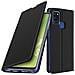 Custodia Per Samsung Galaxy A21s Portacarte Cover Silicone Supporto, Nero - Foto miniatura 5