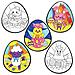 Color-in Di Pasqua Decorazione Per Finestra (confezione Da 12) Artigianato Di Pasqua Per I Bambini Per Decorare E Display Aw144 - Foto miniatura 2