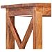 Tavolino da Salotto in Legno Massello 110x60x45 cm - Foto miniatura 7
