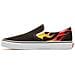 Scarpe Classic Slip-on Flame Taglia 38 Codice Vn0a38f7phn Nero - Foto miniatura 2
