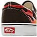 Scarpe Classic Slip-on Flame Taglia 38 Codice Vn0a38f7phn Nero - Foto miniatura 3