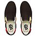 Scarpe Classic Slip-on Flame Taglia 38 Codice Vn0a38f7phn Nero - Foto miniatura 5