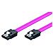 Cavo SATA Maschio / Maschio Viola 0.3 m SAT15003C - Foto miniatura 1
