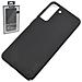 Custodia Frosted Shell Posteriore Rigida Antiscivolo Samsung Galaxy S21 Fe 5g G990 Black - Foto miniatura 1