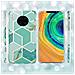 Custodia Compatibile Con Huawei Mate 30 Pro In Marmo Verde Chiaro Verde Oro No. 3 - Coperchio Protettivo In Silicone Tpu Con Motivo A Mosaico - Foto miniatura 6