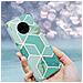 Custodia Compatibile Con Huawei Mate 30 Pro In Marmo Verde Chiaro Verde Oro No. 3 - Coperchio Protettivo In Silicone Tpu Con Motivo A Mosaico - Foto miniatura 7