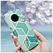 Custodia Compatibile Con Huawei Mate 30 Pro In Marmo Verde Chiaro Verde Oro No. 3 - Coperchio Protettivo In Silicone Tpu Con Motivo A Mosaico - Foto miniatura 8