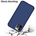 Custodia Compatibile Con Apple Iphone 12 Pro Max (6,7"" Zoll) In Liquid Blu - Coperchio Protettivo In Silicone Tpu Flessibile - Foto miniatura 4