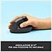 Mouse Verticale Lift Ergonomic Ottico 4 Tasti 4000 DPI Colore Grafite - Foto miniatura 8