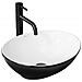 Lavabo Da Appoggio Sofia White Black - Foto miniatura 1