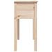 Tavolo Consolle 70x35x75 Cm In Legno Massello Di Pino - Foto miniatura 3