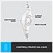 Cuffie H390 con Connessione USB Cancellazione Rumore del Microfono Colore Bianco - Foto miniatura 7