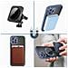 Cover Magsafe Per Iphone 12 Pro Silicone Protezione Fotocamera Bordo Cromato Blu - Foto miniatura 3