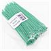 100 X Fascette Assemblaggio 15cm 0,15m 150mm Pc Cablaggio Cavi Giallo Verdi - Foto miniatura 1