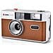 603002 Fotocamera A Pellicola Fotocamera Compatta 35 Mm Marrone - Argento (603002) - Foto miniatura 2