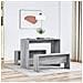 Set Tavolo da Pranzo e Panche 3 pz Grigio Sonoma in Truciolato - Foto miniatura 3