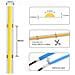 Striscia Led Cob Luce Bianca Bobina 50 Metri 24 V Strip Smd 600 Watt 6500k - Foto miniatura 3