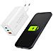 00201997 Caricabatterie per dispositivi mobili Computer portatile, Smartphone, Tablet Bianco AC Ricarica rapida Interno - Foto miniatura 8