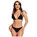 Bikini Shekini Nero Elegante Con Top Regolabile, Taglia M - Foto miniatura 6