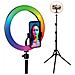 Kit Influence Xl Anello Luminoso 26cm Con Treppiede 1,6m, Bianco - Foto miniatura 1