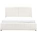 Letto Contenitore Tessuto Castelnavet 180 X 200 Cm Bianco Sporco - Foto miniatura 5