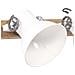 Lampada Da Parete In Stile Industriale Bianca 65x25 Cm E27 - Foto miniatura 4