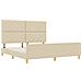 Struttura Letto Crema 180x200 cm Tessuto - Foto miniatura 6