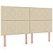 Struttura Letto Crema 180x200 cm Tessuto - Foto miniatura 7
