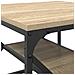 Tavolino da Caffè con Ripiano in Rovere di Sonoma – 51x50x40 cm – Realizzato in Legno Ingegnerizzato - Foto miniatura 8