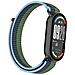 Cinturino In Nylon Per Xiaomi 10/9/8 (versione Standard) Con Connettore In Metallo Green+blue - Foto miniatura 1