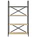 Libreria rovere sonoma 80 x 30 x 146 cm Legno multistrato - Foto miniatura 5